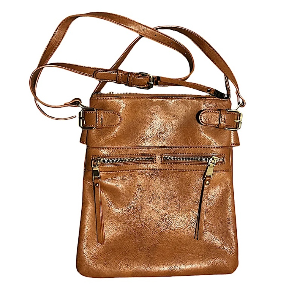 Myztique Vegan Leather Crossbody Purse